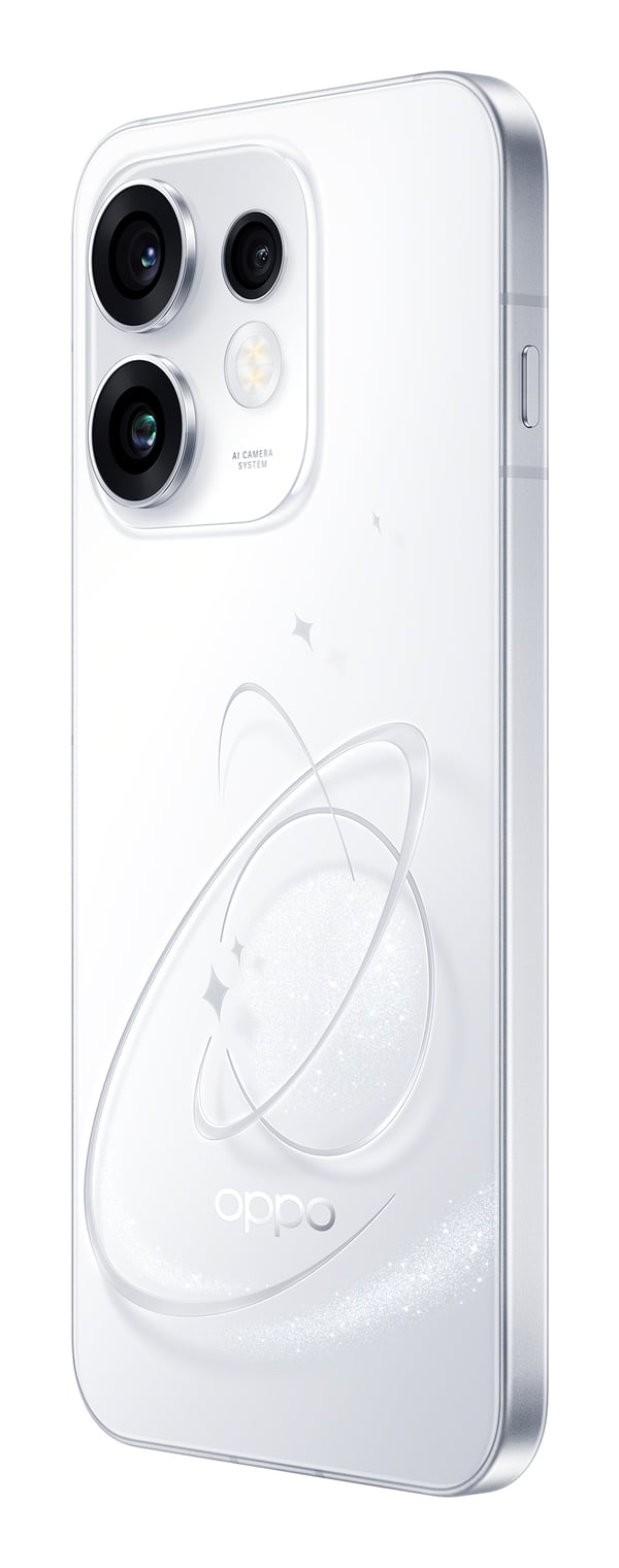 OPPO Reno16 5G 16,1 cm (6.32") Dual SIM Android 16.0 USB Type-C 8 GB 512 GB 6000 mAh Hvid