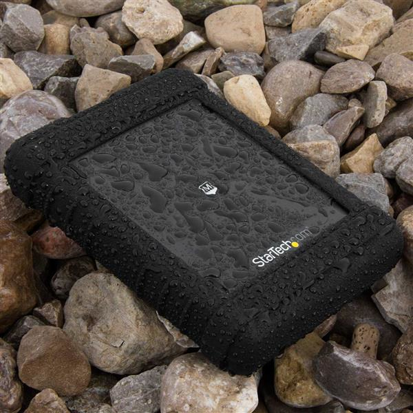 StarTech.com S251BRU33 tallennusaseman kotelo HDD-/SSD-kotelo Musta 2.5"