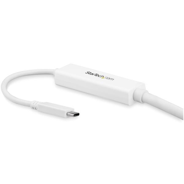 StarTech.com 3 m USB-C till DisplayPort-kabel - 4K 60Hz - Vit