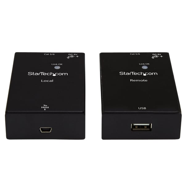 StarTech.com USB 2.0-över-Cat5-eller-Cat6-förlängarpaket med 1 port - 50 m