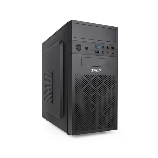 TooQ TQC-4701U3C-B datorväskor Mini Tower Svart