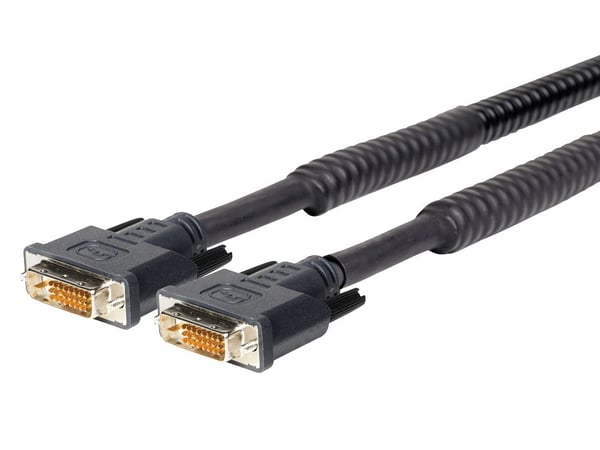 Vivolink PRODVIAM15 DVI-kaapeli 15 m DVI-D Musta