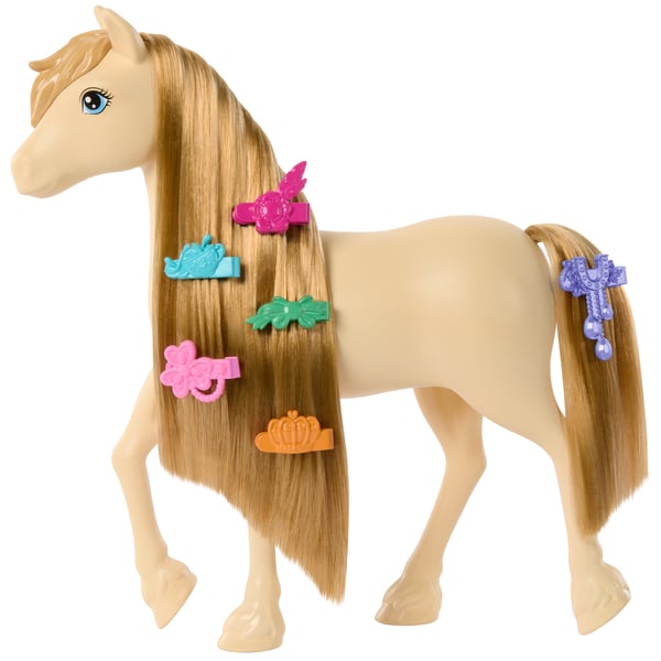 Barbie Mysteries: The Great Horse Chase-legetøjspony og tilbehør (design kan variere)