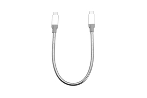 Verbatim USB-C til USB-C kabel i rustfrit stål til opladning og synkronisering USB 3.1 GEN 2 30 cm