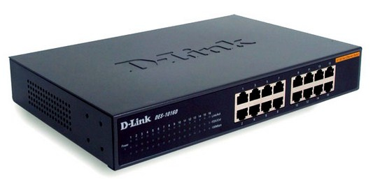 D-Link DES-1016D Hallitsematon