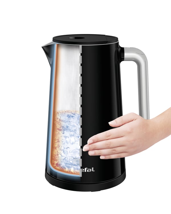 Tefal KO8508 elkedel 1,7 L 1800 W Sort