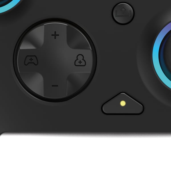 PDP Afterglow Wave Svart USB Spelplatta PC, Xbox One, Xbox Series S, Xbox Series X