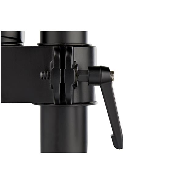 StarTech.com ARMPIVOT2USB3 monitorin kiinnike ja jalusta 86,4 cm (34") Vastaanotto Musta