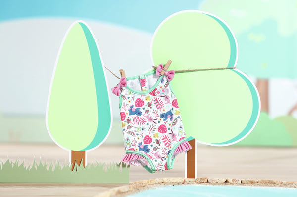 BABY born Swimsuit 43cm Dukkebadetøj
