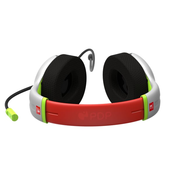 PDP Airlite Headset Kabel Huvudband Spela Svart, Grön, Röd, Vit
