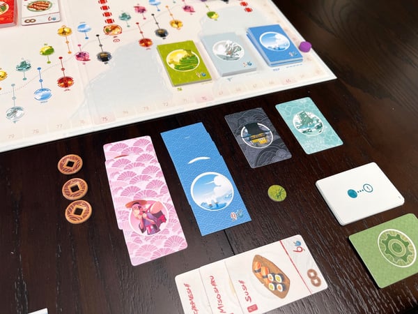 Asmodee Tokaido Brætspil