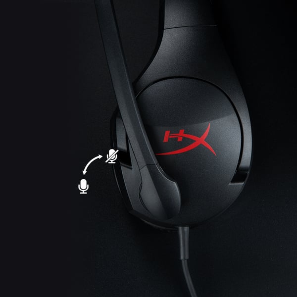 HyperX Cloud Stinger – gaming-headset (sort-rød)