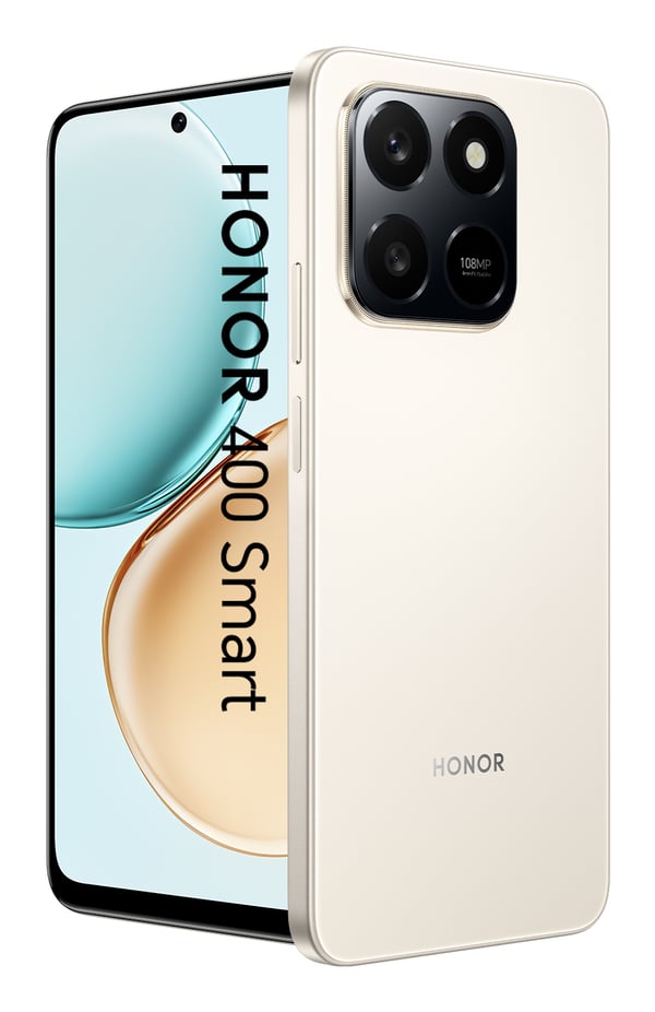 Honor 400 SMART 17,2 cm (6.77") Dual SIM MagicOS 9.0 4G 6 GB 128 GB 6500 mAh Guld