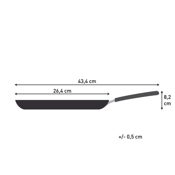 Tefal Experience Ceram G2223823 stegepande Pandekagepande Rund