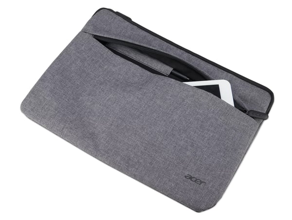 Acer NP.BAG1A.296 väskor bärbara datorer 29,5 cm (11.6") Överdrag Grå