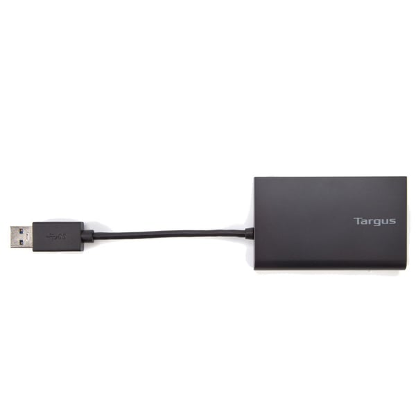 Targus ACH122EUZ gränssnittshubbar USB 3.2 Gen 1 (3.1 Gen 1) Type-A Svart