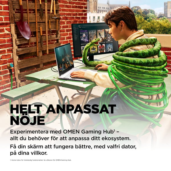 OMEN by HP OMEN 23,8 tum FHD 165 Hz Gaming-skärm – OMEN 24