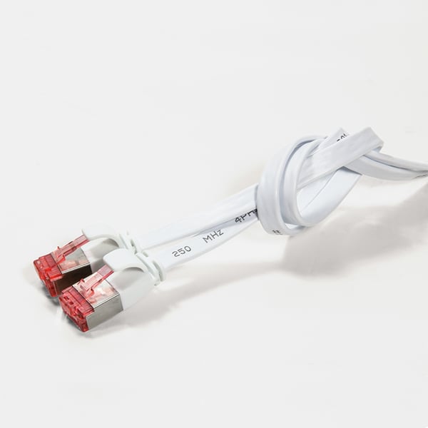 LogiLink CF2011S netværkskabel Hvid 0,25 m Cat6 U/FTP (STP)