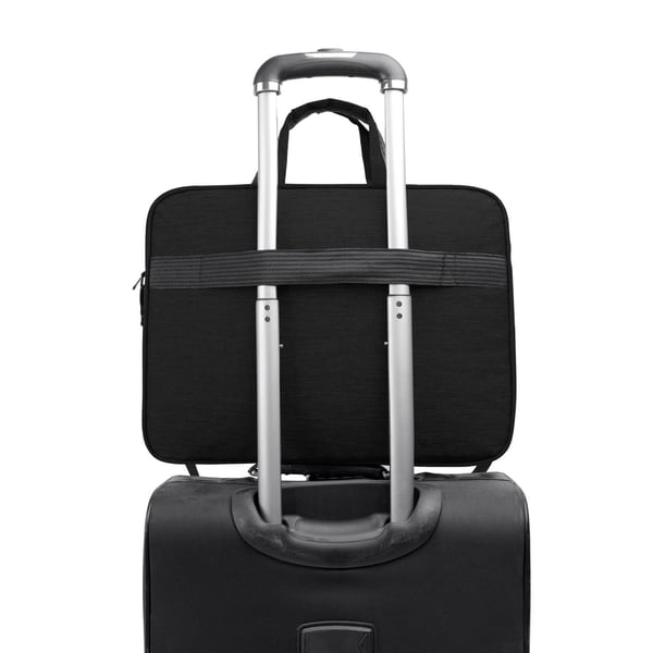eSTUFF GLB201550 väskor bärbara datorer 40,6 cm (16") Toppmatad väska Svart