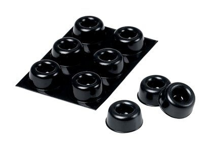 3M SJ5009BL möbeltass 6 styck Rund