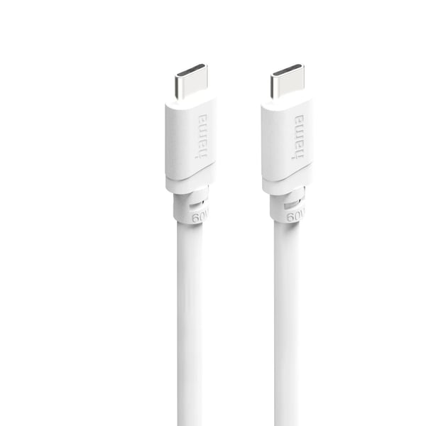 Hama 00201809 USB-kabel USB 2.0 2 m USB C 0,48 Gbit/sek. Hvid