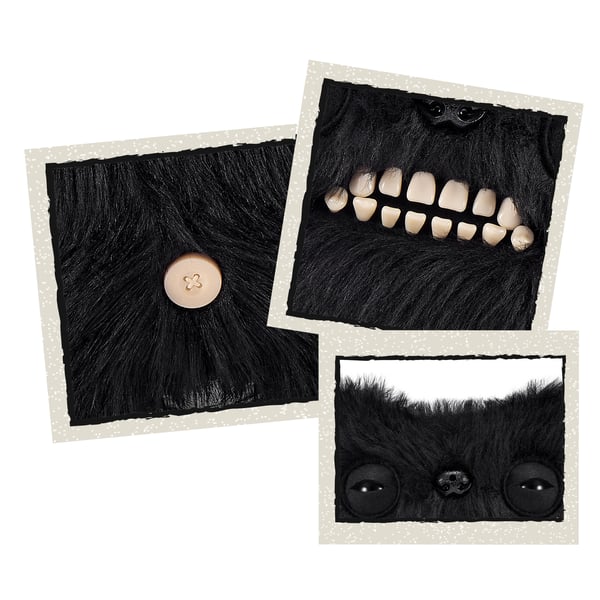 ZURU Fuggler Fart Face 23 cm sortiment serie 1 (Munch Munch – Black long)