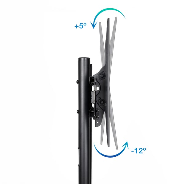 TooQ Ramsés 177,8 cm (70") Svart