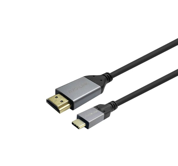 Vivolink PROUSBCHDMIMM2 kabel kønsskifter USB C Sort