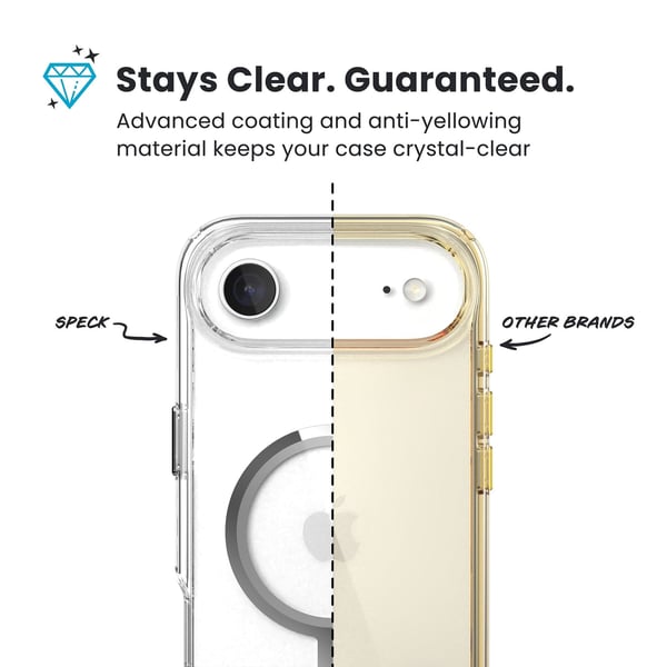 Speck Presidio Perfect Clear Cover MagSafe iP 17 Air
