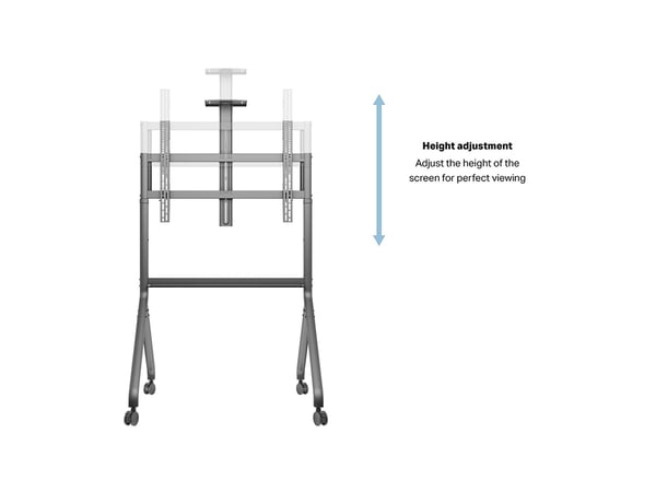 Multibrackets 6763 tv-beslag 2,18 m (86") Anthracit