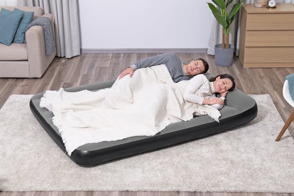 Bestway 67464 / 23 luftmadrass Dubbelmadrass Svart, Grå Unisex
