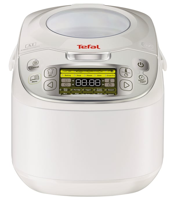 Tefal RK8121 riskokare 750 W Silver, Vit