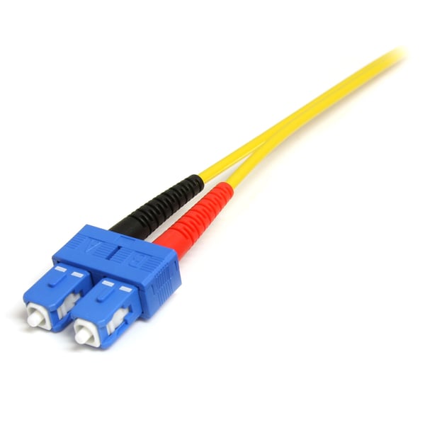 StarTech.com SMFIBLCSC7 InfiniBand och fiberoptisk kabel 7 m LC SC Gul