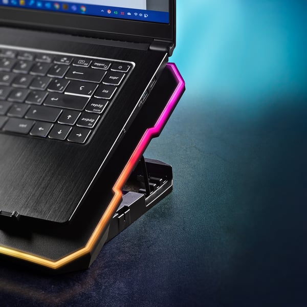 NGS HERO STAND køling til laptop 39,6 cm (15.6") 2400 rpm Sort