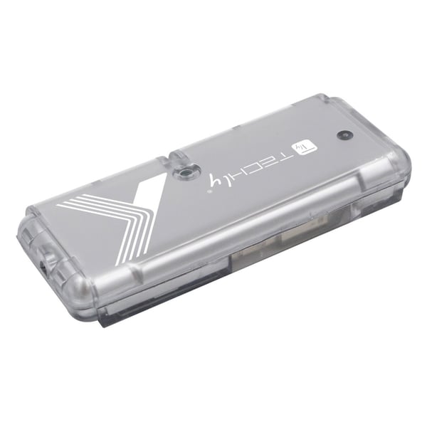 Techly IUSB2-HUB599TY interface hub USB 2.0 480 Mbit/s Grå