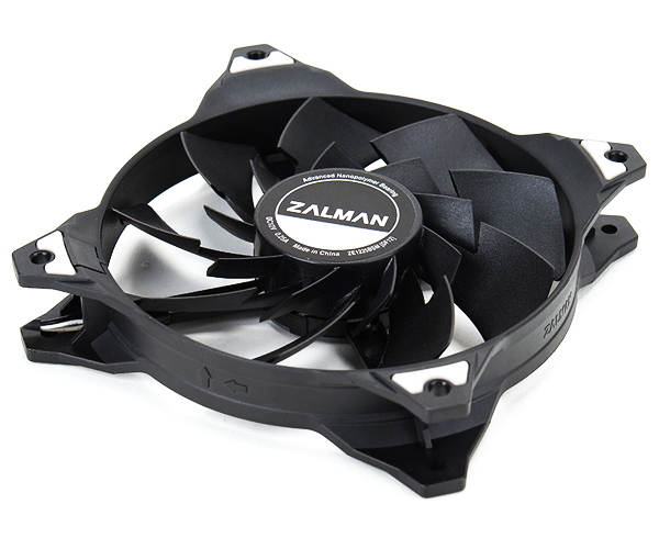 Zalman ZM-DF12 Computerkølesystem Computerkabinet Ventilator 12 cm Sort