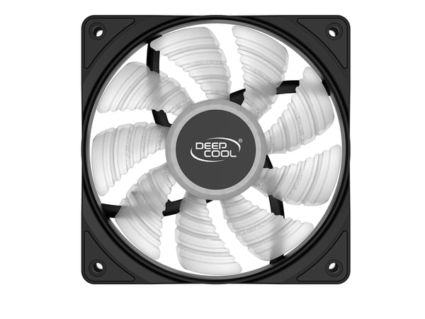 DeepCool RF120W Computerkabinet Ventilator 12 cm Sort, Gennemsigtig 1 stk