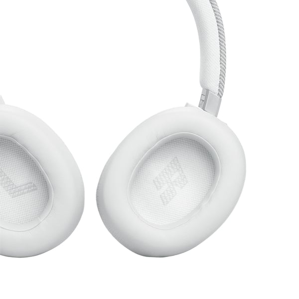 JBL Live 770NC Headset Trådløs Opkald/musik Bluetooth Hvid