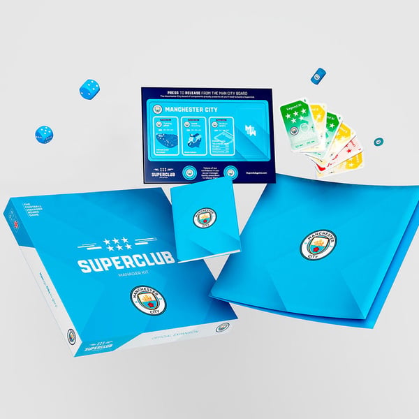 Asmodee SCMANCMK22 brætspil Superclub Manchester City Udvidelsespakker til brætspil Strategi