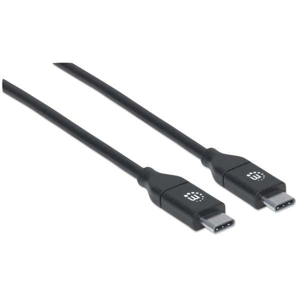 Manhattan 355247 USB-kabel USB 2.0 2 m USB C 0,48 Gbit/sek. Sort