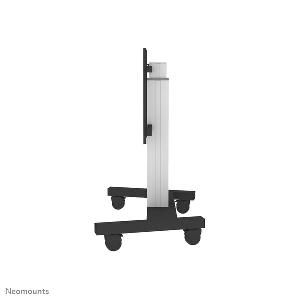 Neomounts PLASMA-M2250SILVER multimedialaitteiden kärry ja teline Hopea Kiinteä lattiajalusta