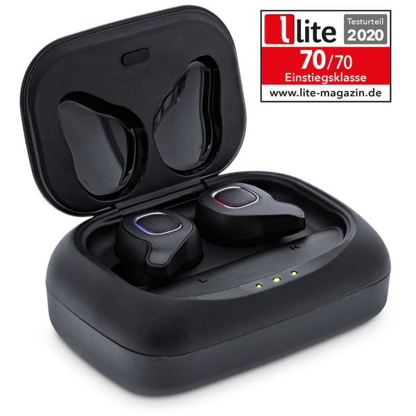 InLine 55356T hovedtelefoner/headset True Wireless Stereo (TWS) I ørerne Opkald/musik Micro-USB Bluetooth Sort InLine 55356T hovedtelefoner/headset True Wireless Stereo (TWS) I ørerne Opkald/musik Micro-USB Bluetooth Sort