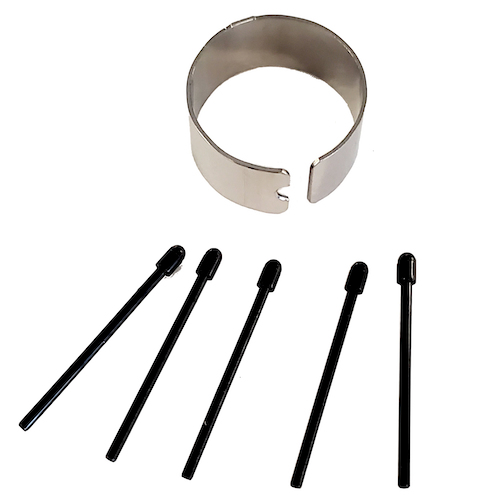 Zebra 440042 stylus pen tilbehør Sort 6 stk