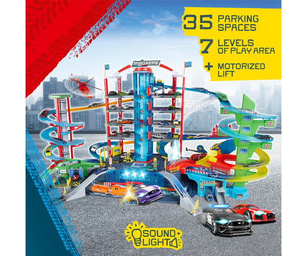 Majorette Super City Garage 6 Vehicles