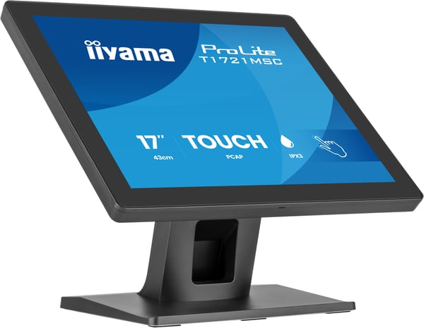 iiyama ProLite T1721MSC-B3 platta pc-skärmar 43,2 cm (17") 1280 x 1024 pixlar SXGA Pekskärm Bordsskiva Svart
