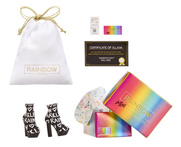 Rainbow High Accessories Studio Series 1, S Assortment in PDQ Dockskor