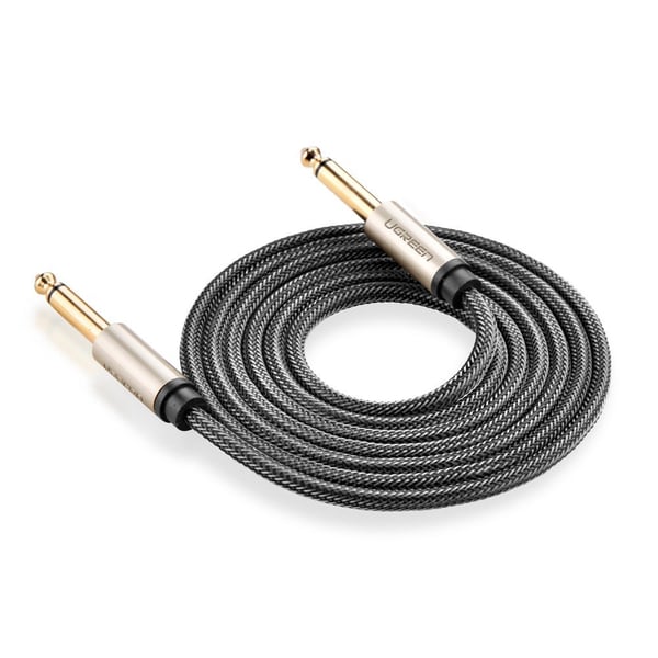 Ugreen 10636 lydkabel 1 m 6.35mm Sort