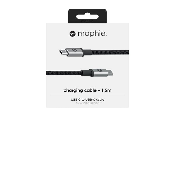 mophie 409903204 USB-kaapeli USB 3.2 Gen 1 (3.1 Gen 1) 1,5 m USB C Musta
