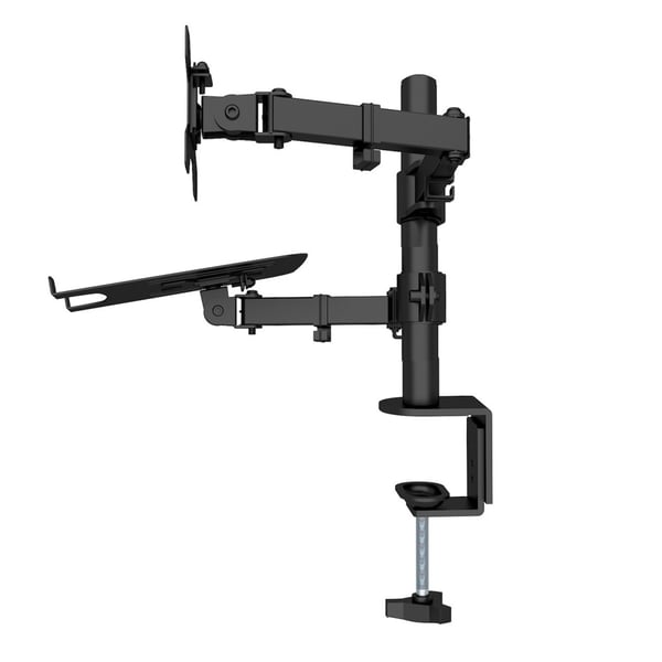 Techly ICA-LCD 174NB skærmbeslag og -stativer 81,3 cm (32") Skrivebord Sort