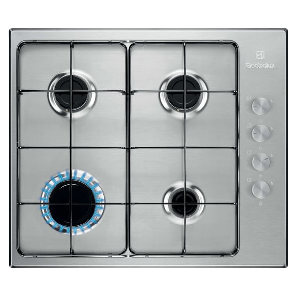 Electrolux KGS6404SX Rostfritt stål Inbyggd 60 cm Gas 4 zone(s)